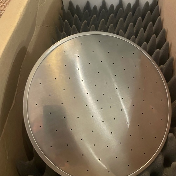 Waterworks Henry Ceiling Mounted 8” Shower Rose ONLY in Matte Nickel - Picture 2 of 7